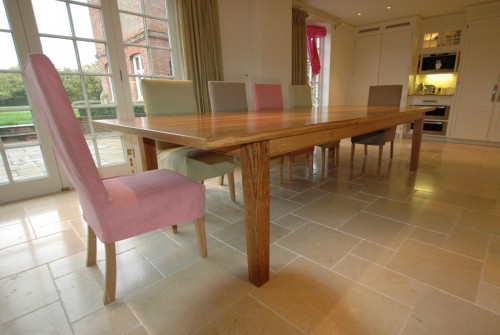 Large dining table